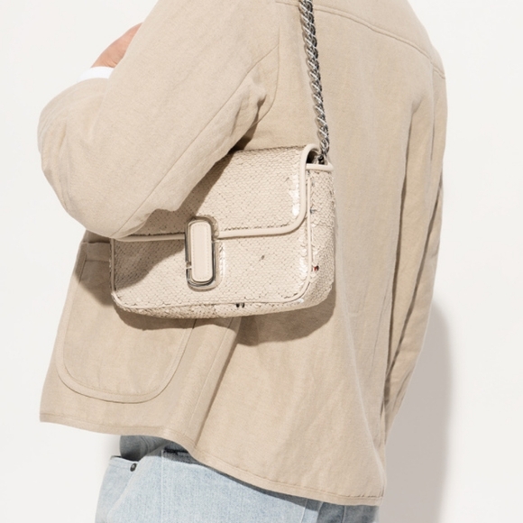 MARC JACOBS The SHOULDER BAG -  Sequin J Embellished - Picture 10 of 16